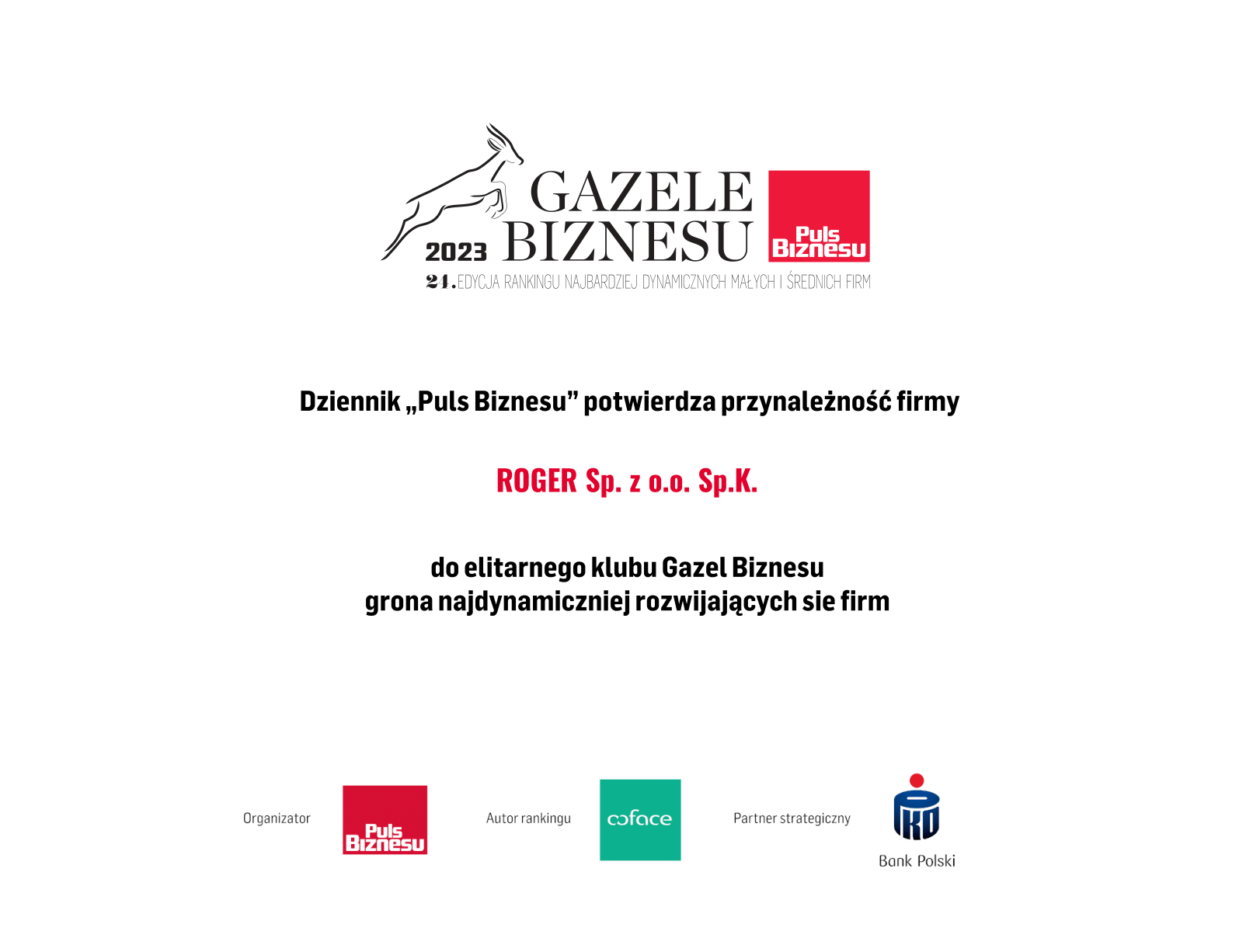 Gazele Biznesu 2023