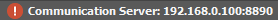 Communication Service is not active
