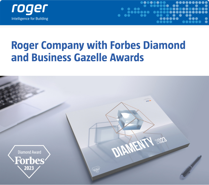 Roger Company with Forbes Diamond and Business Gazelle Awards