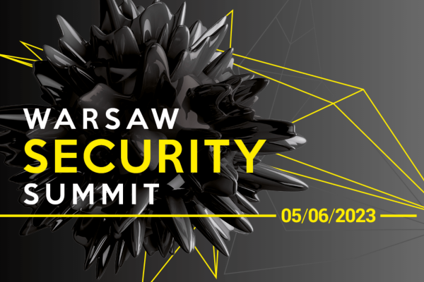 Roger Brand at the Warsaw Security Summit