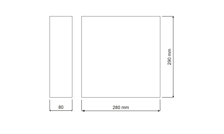 PR411DR-SET DIMENSIONS